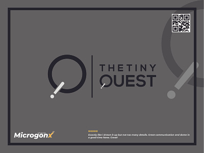 The Tiny Quest animation branding business card design design graphic design illustration logo minimal typedesign typography ui vector