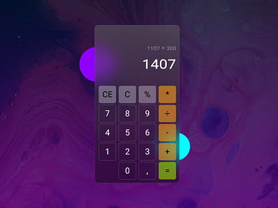 Daily UI Challenge #4 - Calculator