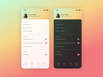 Daily UI Challenge #6 - User Profile