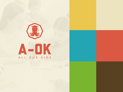 All Our Kids branding exploration - option 1