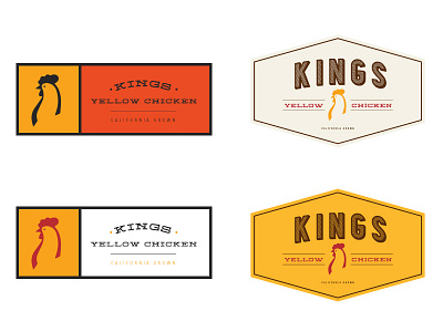 Kings Yellow Chicken logos