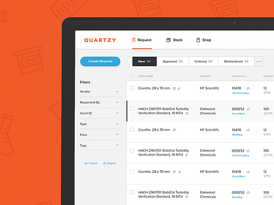 Sneak Peek at Quartzy 2.0 app lab product design product launch quartzy science visual design web design webapp