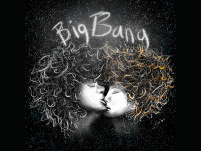 Big-Bang graphic design illustration