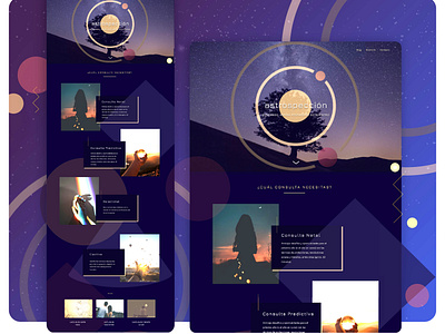 Astrospection Landing Page