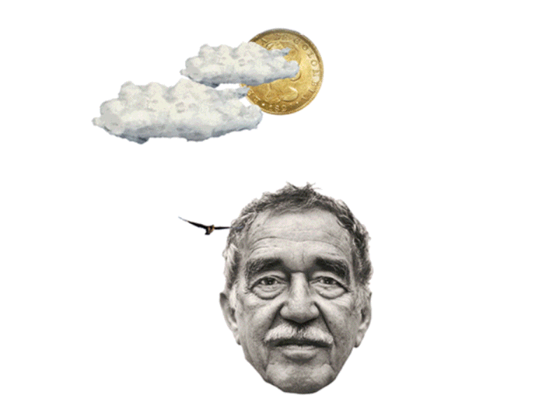 Gabriel Garcia Marquez - Motion collage gif gif animation motion