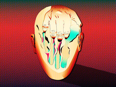 Psychedelic head