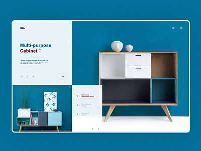 Furniture page exercise webdesign
