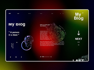 my blog webdesign web