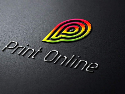 Print Online Logo colorful cool digital marketing graphic design logo logo design minimal minimalist modern online print real estate seo service web design