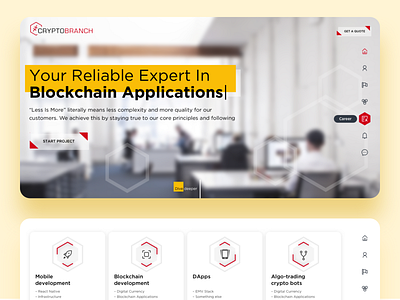 Cryptobranch app blockchain branding clean crypto currency design responsive web design ui ui ux ux website