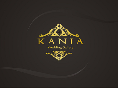 Kania Wedding Gallery Logo branding design graphic design logo typography vector