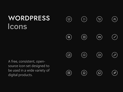WordPress Icon Pack icon pack wordpress icon pack