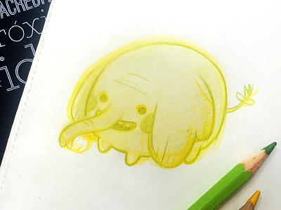 Treetrunks sketch adventure time fanart illustration sketch treetrunks yellow