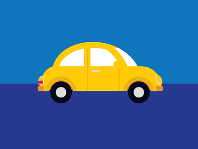 Yellow car car vector yellow car