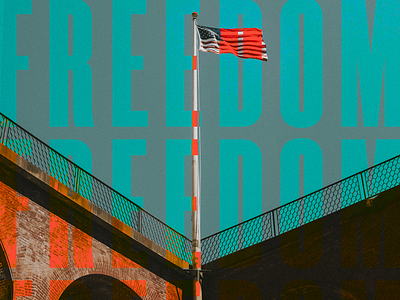 Freedom 4th of july eua flag flyer freedom graphic design independence independenceday layout social media social media design united states usa