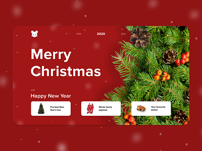 Christmas and New Year concept