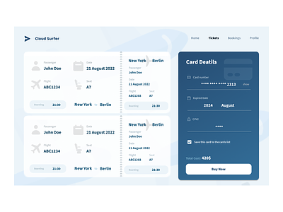 Credit Card Checkout Page #2 Daily UI app checkout credit card daily ui design desktop logo payment ticket ui ux