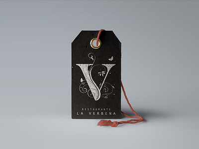 Restaurante La Verbena branding design logo packaging