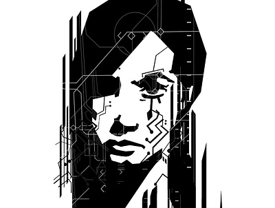 The Ex Wife of the 27 century editorial fhacktions illustration vector