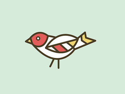 Put a bird on it. bird illustration modern