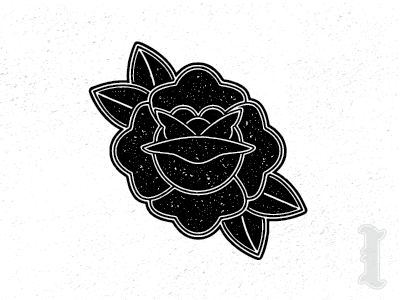 Black Rose black flash flower insomnia rose tattoo white