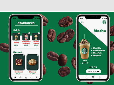 Starbuks App concept