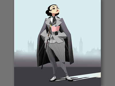 HERcule Poirot costume costume design design illustration luxury design