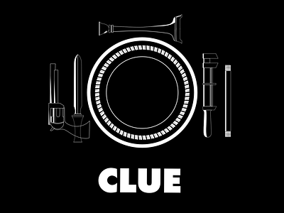 Weekly Warm-up: Clue film icon film noir poster design teaser trailer weekly warmup