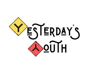 Logo Design for an alternative rock band "Yesterday's Youth"