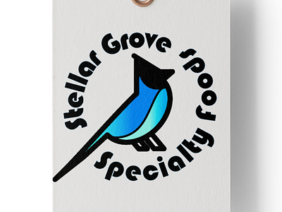 Steller's Jay Logo Design