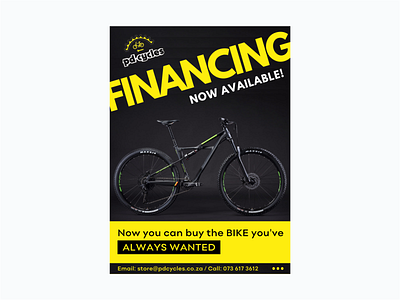 PD Cycles Image Ad Design advertise advertisement advertisement design advertisements advertiser cycling facebook facebook ad facebook ads