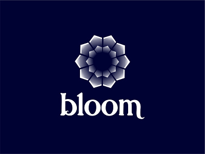 Bloom Logo brand brand designer brand identity branding design illustration logo logo design vector