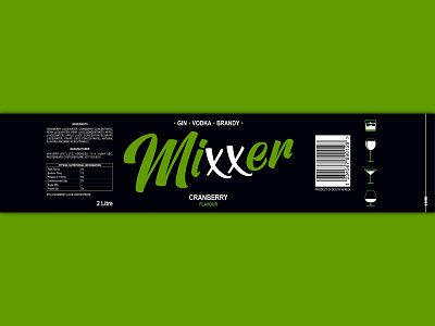 Mixxer Label Design