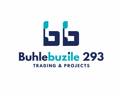 Buhlebuzile 293 Trading & Projects Logo blue brand brand identity branding branding design design illustration logo logo design logodesign vector