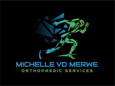 Michelle vd Merwe Orthopaedic Services Logo Redesign brand brand identity branding branding design color design illustration logo logo design logodesign orthopaedics vector