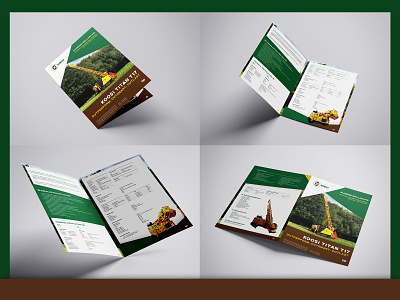 Brochure Design - Koosi brochure brochure design drilling drilling equipment graphic design marketing