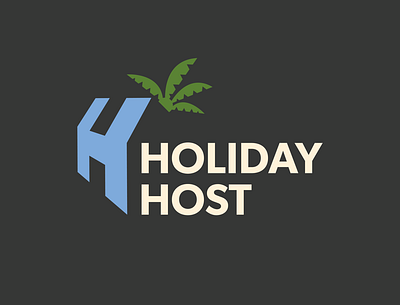 Holiday Host branding aesthetic branding cover art design illustration logo photoshop trending typography vector