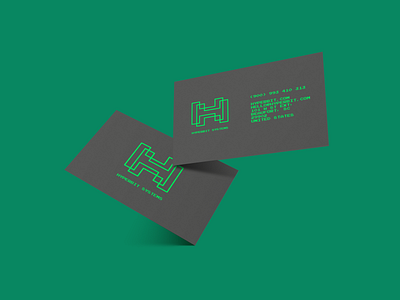 Hyperbit Systems aesthetic business card cover art design logo photoshop trending typography vector