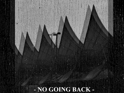 No Going Back album art cover art design illustration photoshop record typography vinyl cover