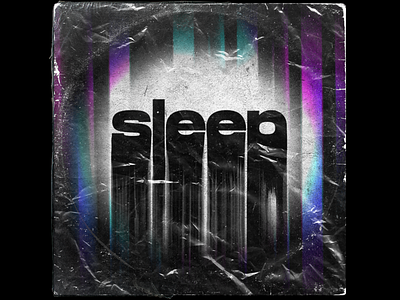 Sleep album art cover art design illustration photoshop record typography vinyl cover