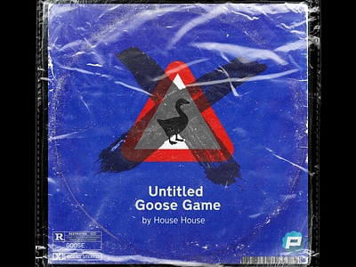 Untitled Goose Game aesthetic cover art design goose goose game logo mockup photoshop texture trending typography vector