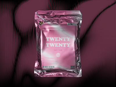Twenty Twenty aesthetic branding cover art design icon mockup music package design packaging photoshop texture trending vector