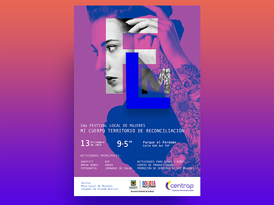 Women festival promo poster