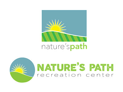 Nature's Path Logo Concepts logo natural nature sky sun