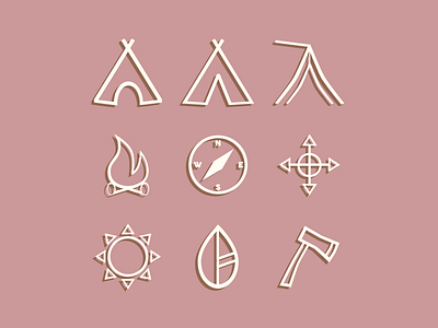 Great Outdoors Icon Set