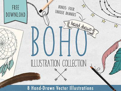 Boho Illustration Collection