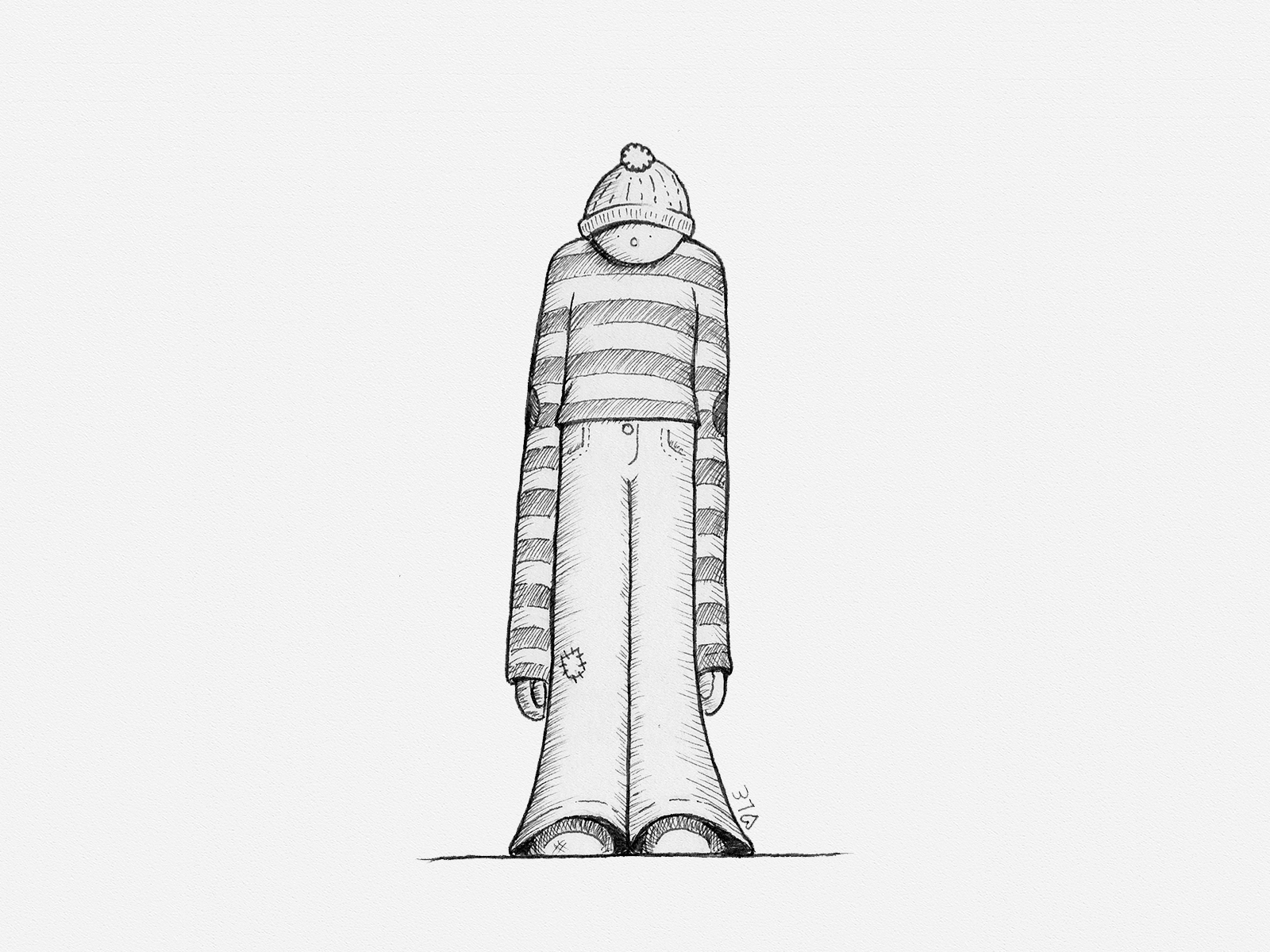 tall-man-illustration-by-lena-elizer-on-dribbble