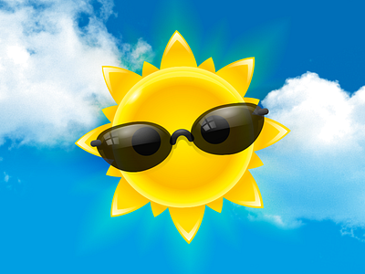 Sunny Day cloud logo sky sun sunny