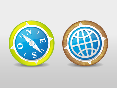 Compass Icons compass icons vector