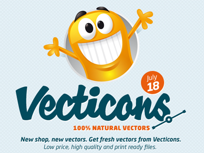 Vecticons | 100% Natural Vectors icons shop vector